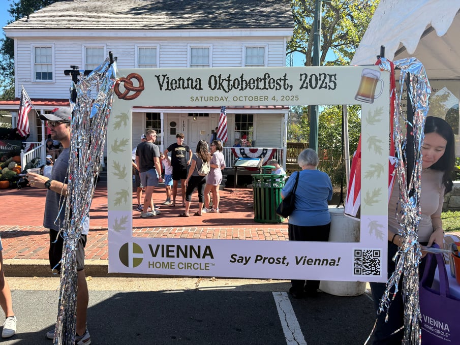 Vienna Home Circle booth at Vienna Oktoberfest 2025