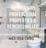 Profile Picture: Professional Properties & Remodeling  